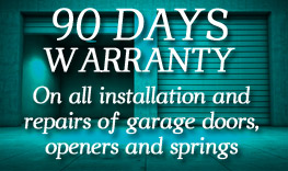 Garage Door Repair San Marcos warranty